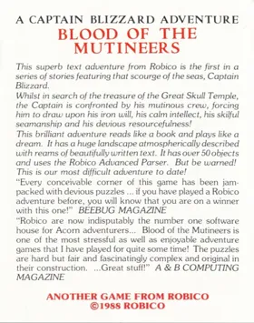 Blood of the Mutineers v1.1 (1988)(Robico)[h TSTH] box cover back